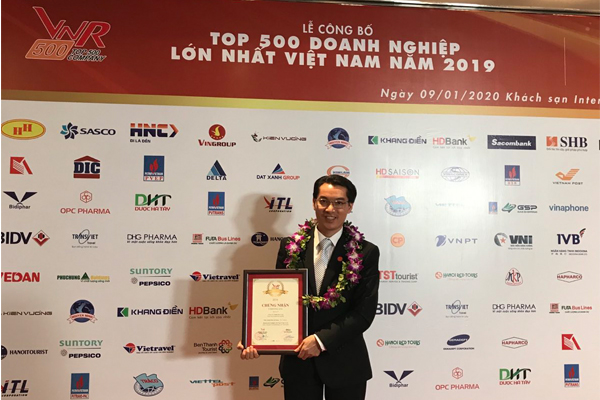 Asia Global Commodities is recognized as the top 500 largest enterprises in 2019